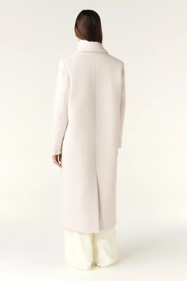 Long Coat Koala Green Women Baandsh Jackets and Coats
