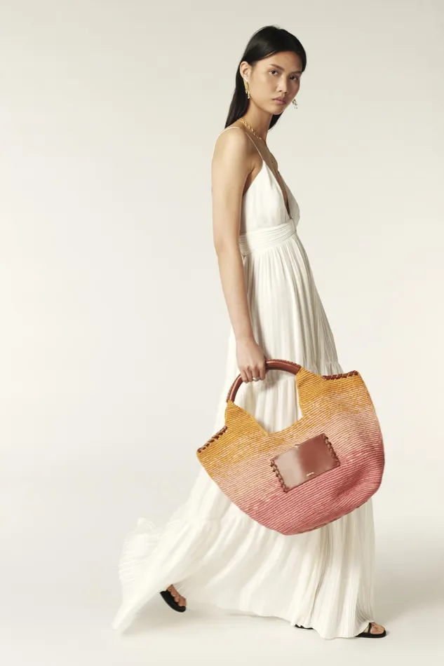 Long Dress Wasta White Women Baandsh Dresses