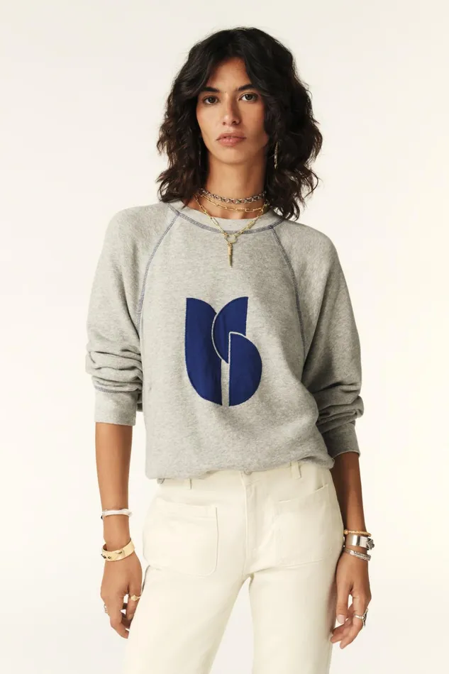 LongSleeve Sweatshirt Bart Purple Women Baandsh Sweaters and Cardigans