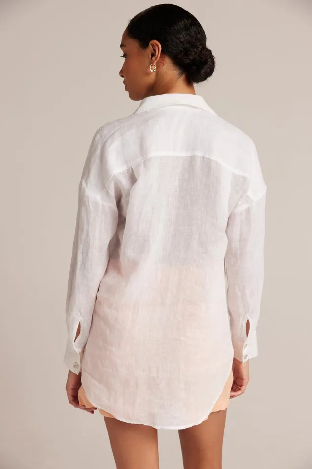 Long Sleeve Women Bella Dahl Boyfriend Button Down 8211 White Long Sleeve Women Bella Dahl Boyfriend Button Down 8211 White