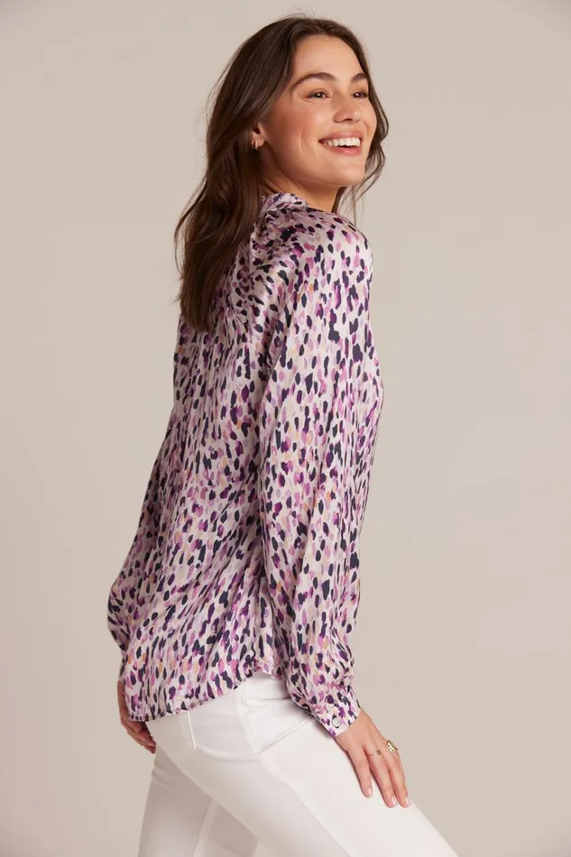 Long Sleeve Women Bella Dahl Raglan Sleeve Pullover 8211 Confetti Print Long Sleeve Women Bella Dahl Raglan Sleeve Pullover 8211 Confetti Print