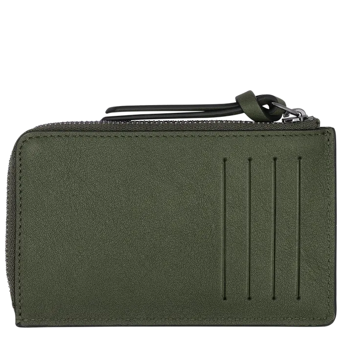 Longchamp Cardholders and Coin purses WomenMen Longchamp 3D Card holder KhakiKhakiKhaki Longchamp Cardholders and Coin purses WomenMen Longchamp 3D Card holder KhakiKhakiKhaki