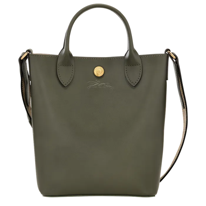 Longchamp pure XS Tote bag Khaki Women Mini bagsHandbags
