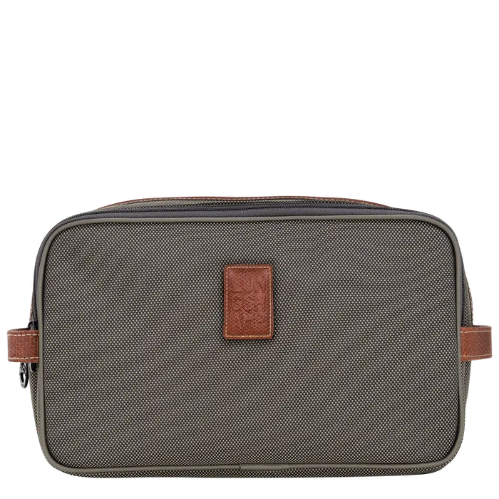 Longchamp Toiletry bags WomenMen Boxford Toiletry case Brown
