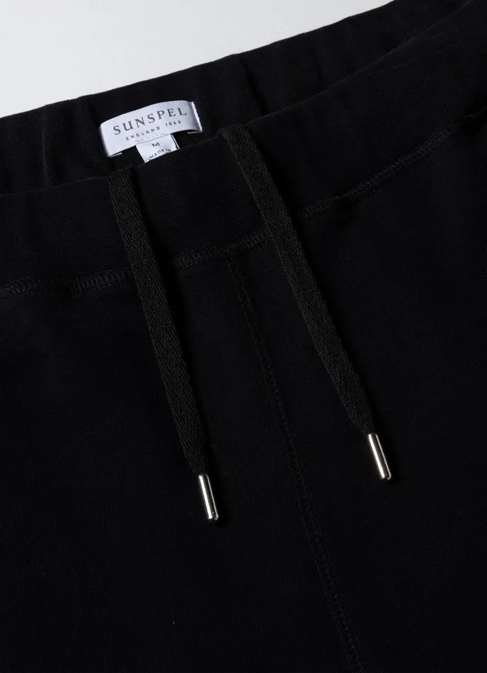 Loopback Sweatpants Black Men SUNSPEL Sweatshirts and Sweatpants