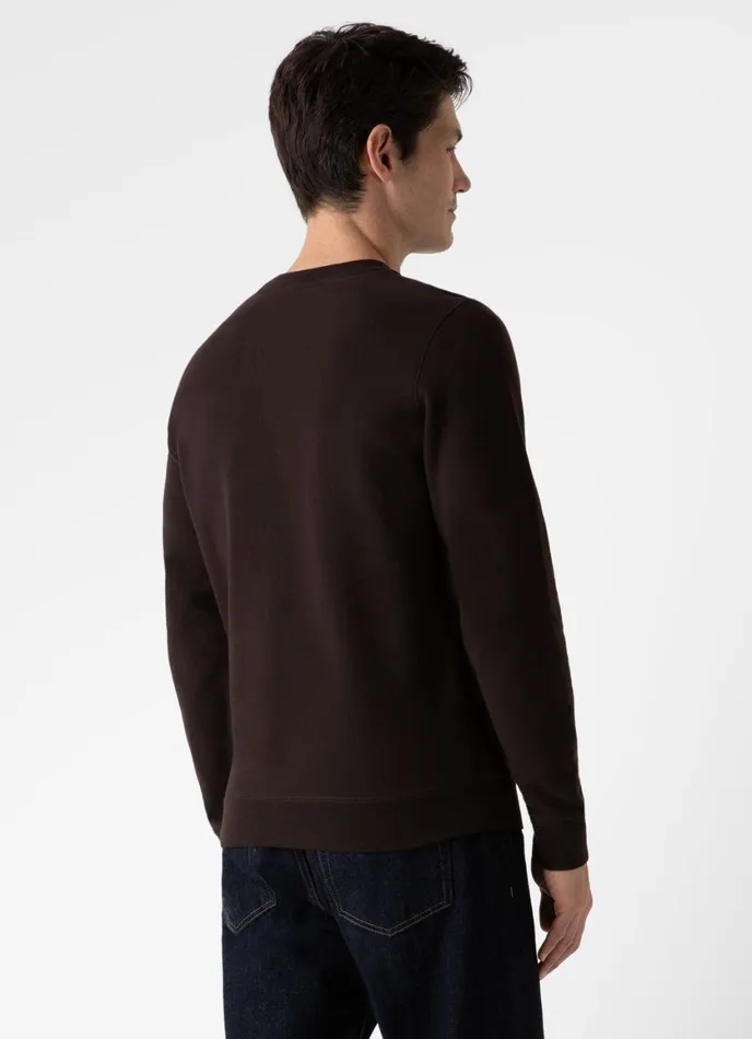 Loopback Sweatshirt Coffee Men SUNSPEL Sweatshirts and Sweatpants
