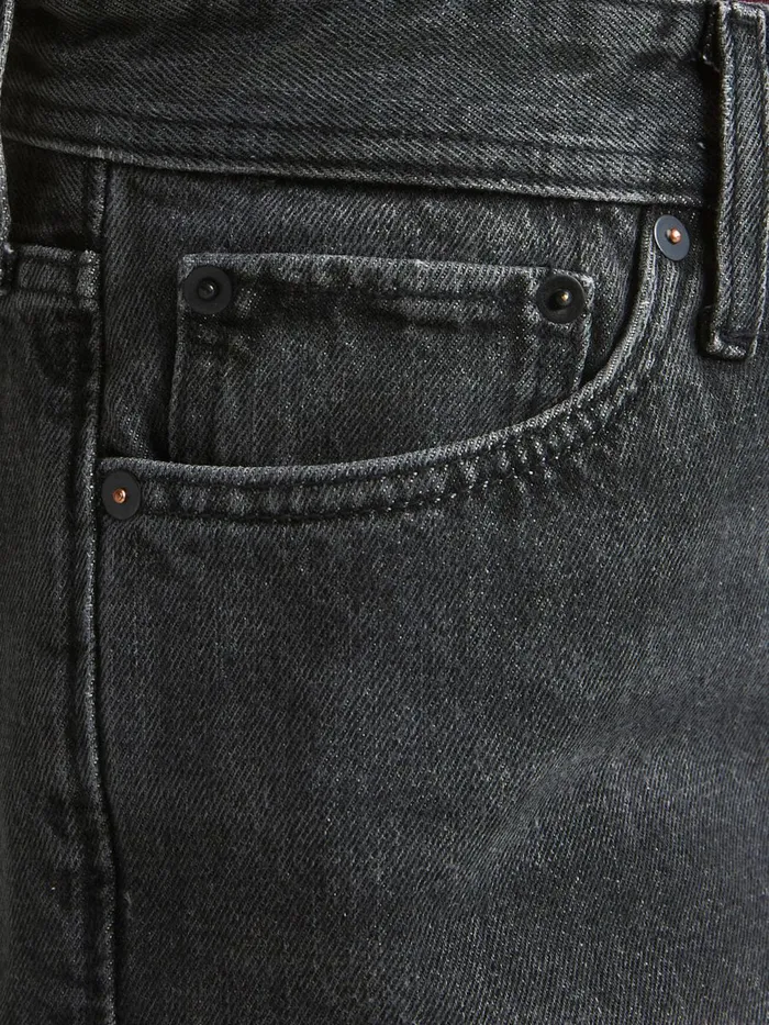 Loose Jeans JACK and JONES Mens CHRIS ORIGINAL CJ 720 LOOSE FIT JEANS Black Black Denim
