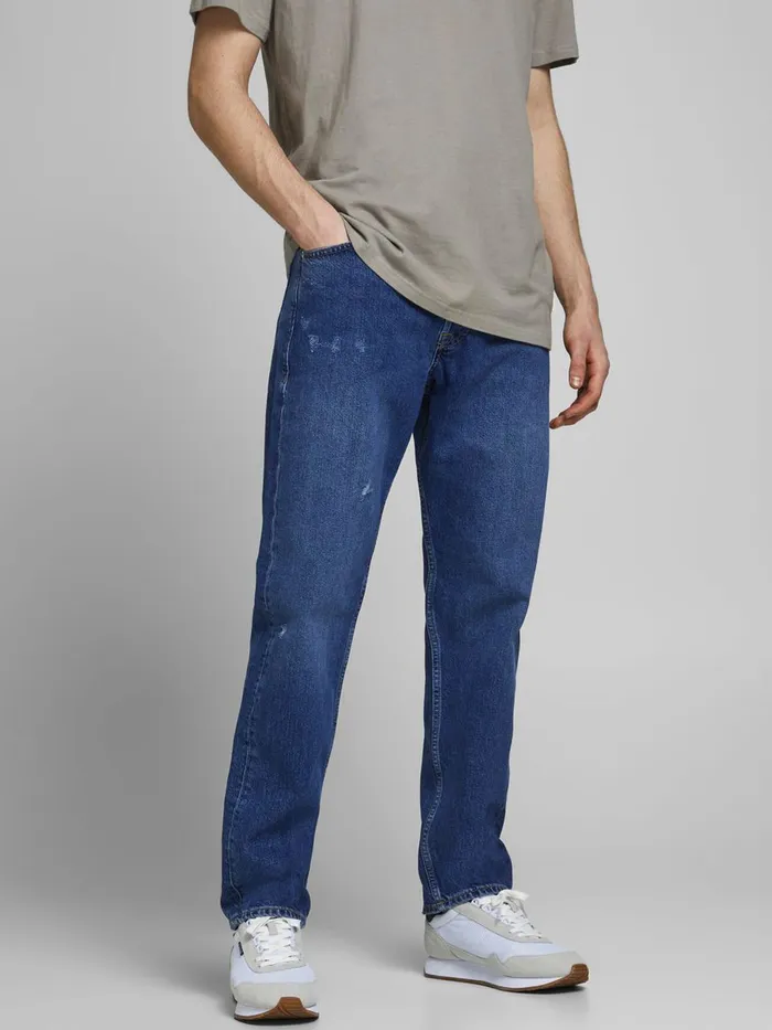 Loose Jeans JACK and JONES Mens CHRIS ORIGINAL CJ 917 LOOSE FIT JEANS Blue Blue Denim Loose Jeans JACK and JONES Mens CHRIS ORIGINAL CJ 917 LOOSE FIT JEANS Blue Blue Denim