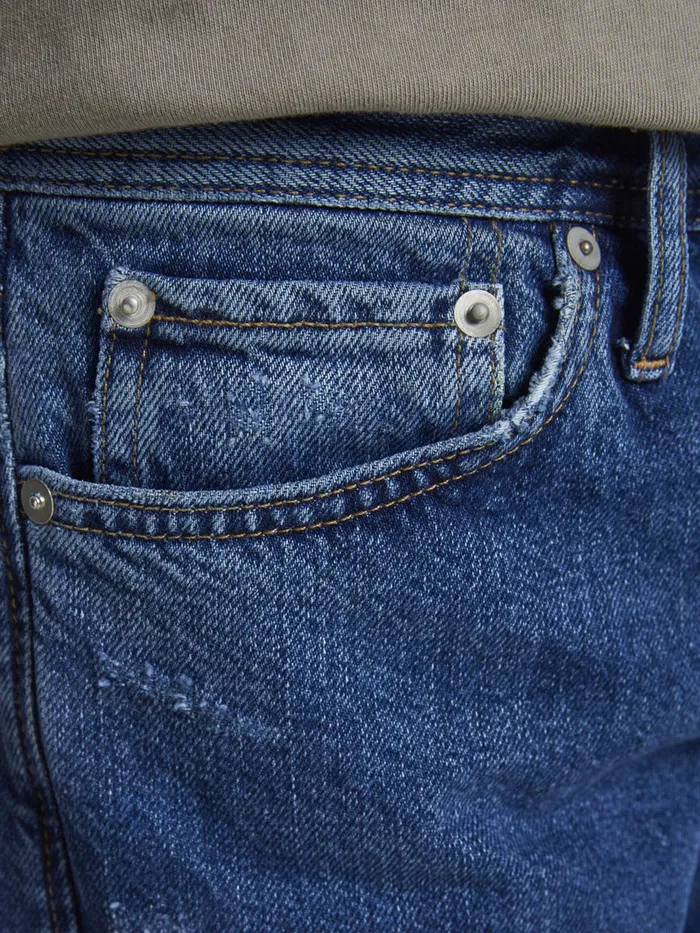 Loose Jeans JACK and JONES Mens CHRIS ORIGINAL CJ 917 LOOSE FIT JEANS Blue Blue Denim