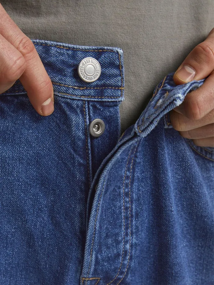 Loose Jeans JACK and JONES Mens CHRIS ORIGINAL CJ 917 LOOSE FIT JEANS Blue Blue Denim