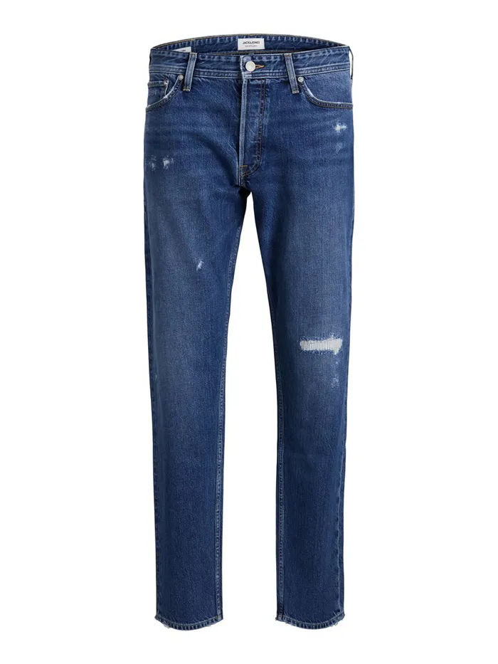 Loose Jeans JACK and JONES Mens CHRIS ORIGINAL CJ 917 LOOSE FIT JEANS Blue Blue Denim