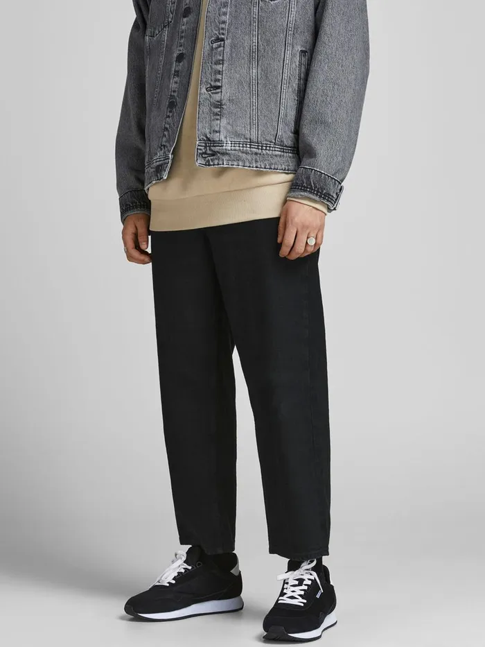 Loose Jeans JACK and JONES Mens ROB ORIGINAL CJ 935 LOOSE FIT JEANS Black Black Denim Loose Jeans JACK and JONES Mens ROB ORIGINAL CJ 935 LOOSE FIT JEANS Black Black Denim
