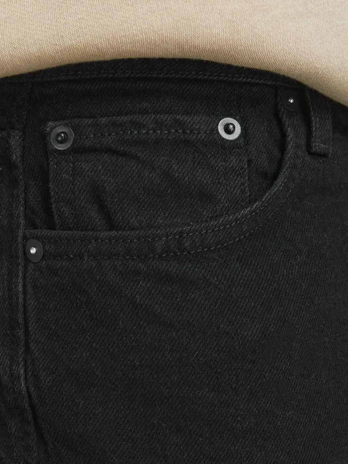 Loose Jeans JACK and JONES Mens ROB ORIGINAL CJ 935 LOOSE FIT JEANS Black Black Denim