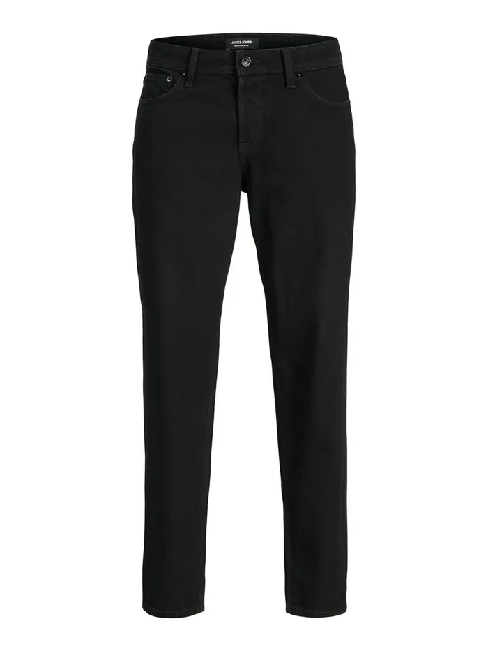 Loose Jeans JACK and JONES Mens ROB ORIGINAL CJ 935 LOOSE FIT JEANS Black Black Denim