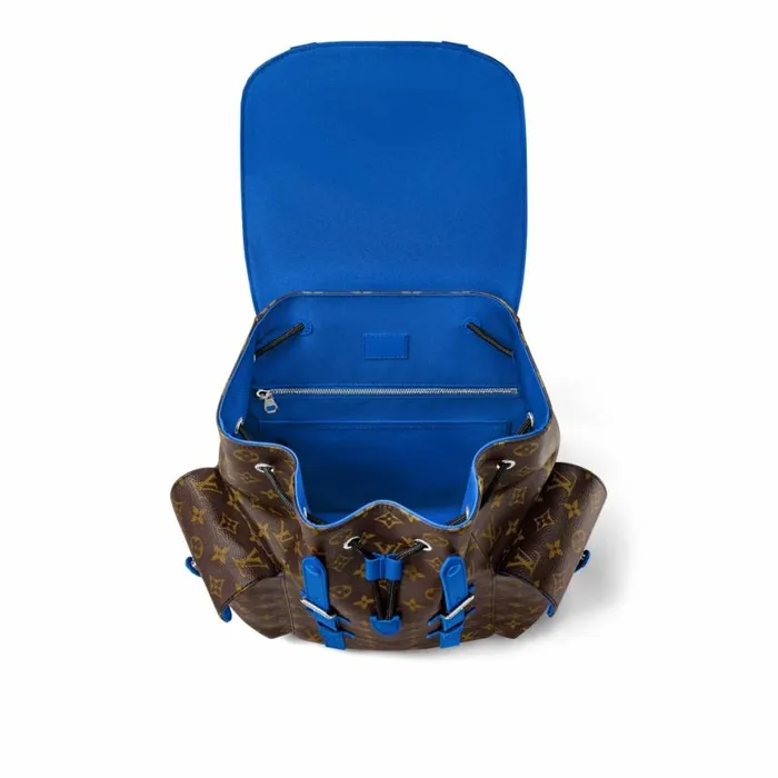 Louis Vuitton Christopher MM M46813 Blue 8211 Louis Vuitton Handbag Store Men Louis Vuitton Bags