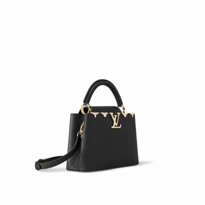 Louis Vuitton M23263 Capucines BB Black 8211 Louis Vuitton Handbag Store Women Louis Vuitton Capucines Bag
