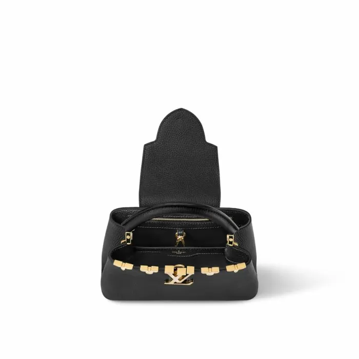 Louis Vuitton M23263 Capucines BB Black 8211 Louis Vuitton Handbag Store Women Louis Vuitton Capucines Bag