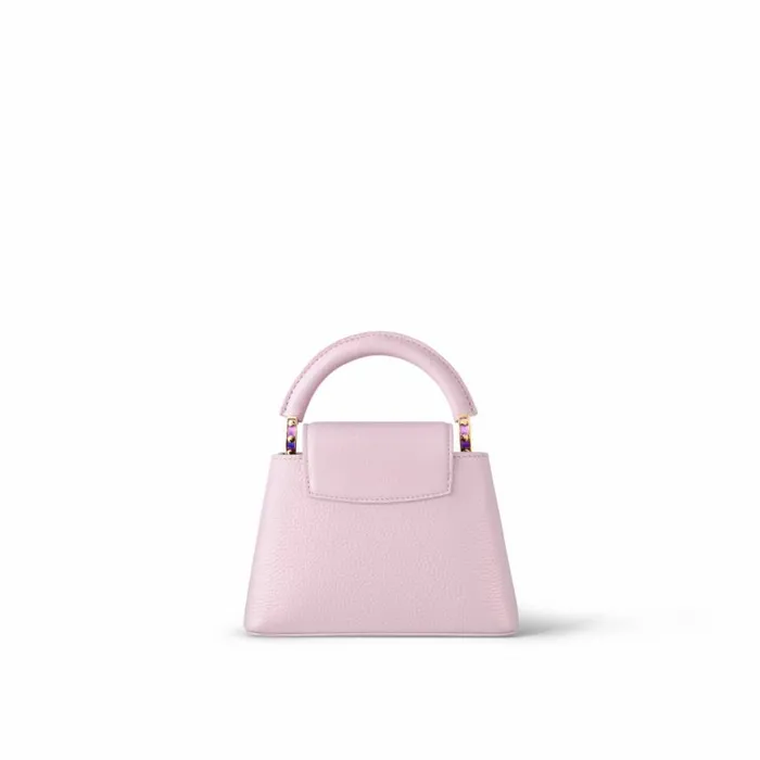 Louis Vuitton M23326 LV SKI Capucines Mini Pearly Lilac 8211 Louis Vuitton Handbag Store Women Louis Vuitton Capucines Bag