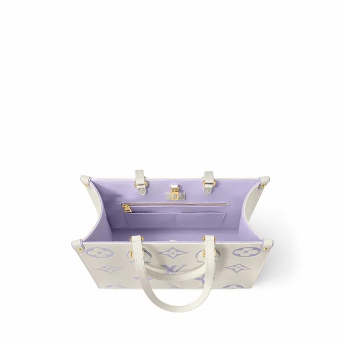 Louis Vuitton M23937 OnTheGo MM LatteBubble Tea 8211 Louis Vuitton Handbag Store Women Louis Vuitton Onthego Bag