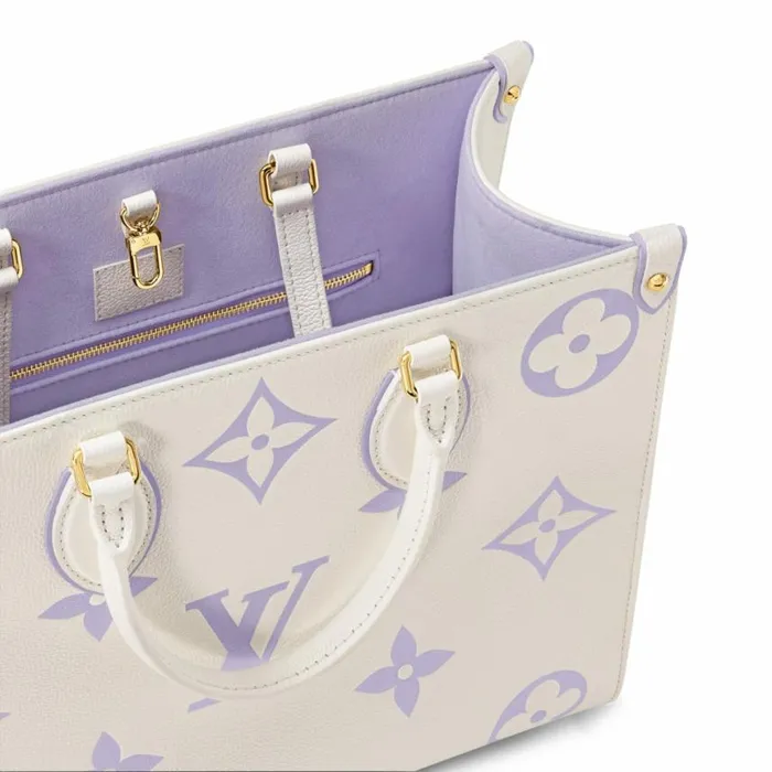 Louis Vuitton M23937 OnTheGo MM LatteBubble Tea 8211 Louis Vuitton Handbag Store Women Louis Vuitton Onthego Bag