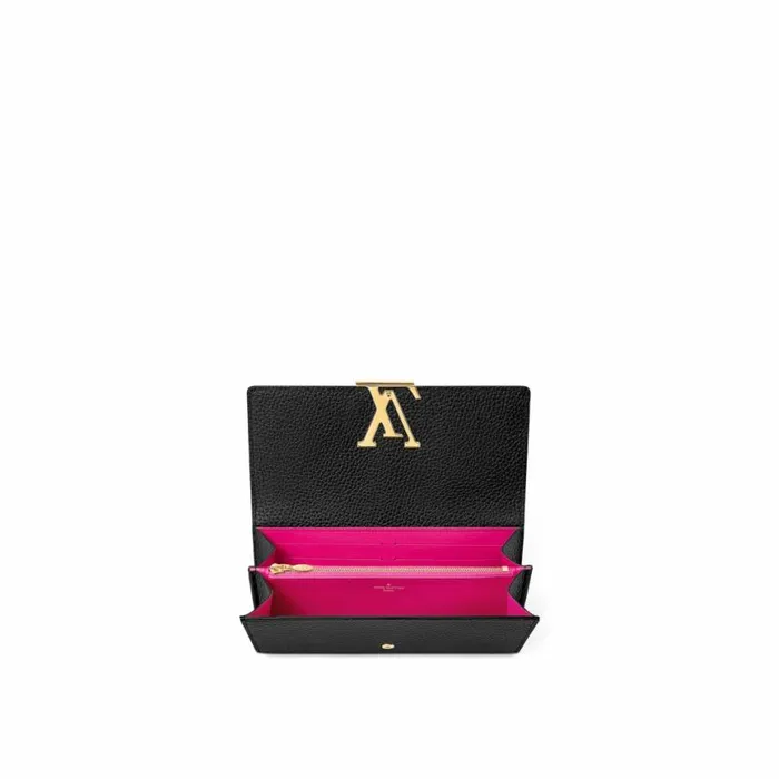 Louis Vuitton M61248 Capucines Wallet Black 8211 Louis Vuitton Handbag Store Women Louis Vuitton Wallets