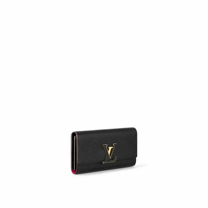 Louis Vuitton M61248 Capucines Wallet Black 8211 Louis Vuitton Handbag Store Women Louis Vuitton Wallets