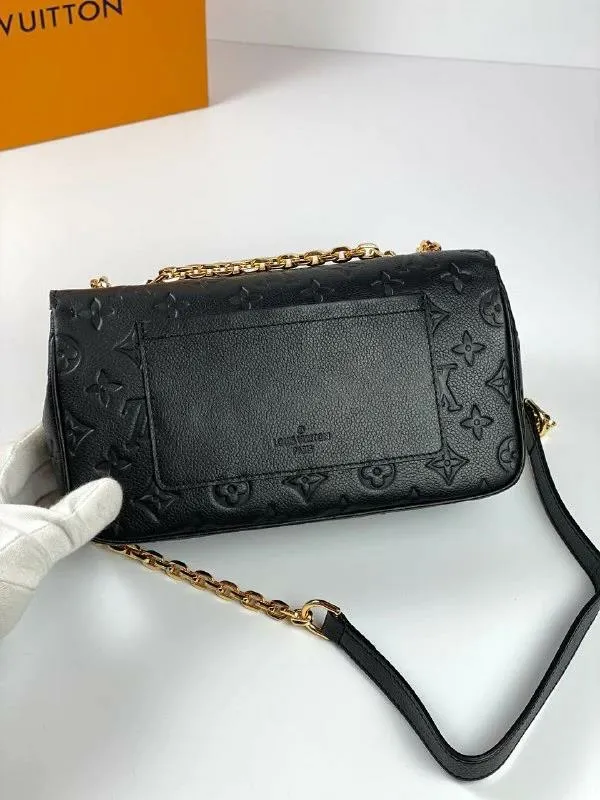 Louis Vuitton Marceau Chain Bag Black M46200 8211 Louis Vuitton Handbag Store Women Louis Vuitton Shoulder and Totes