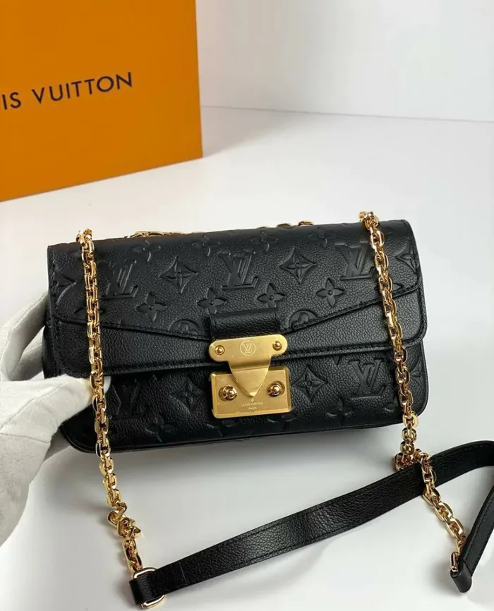 Louis Vuitton Marceau Chain Bag Black M46200 8211 Louis Vuitton Handbag Store Women Louis Vuitton Shoulder and Totes