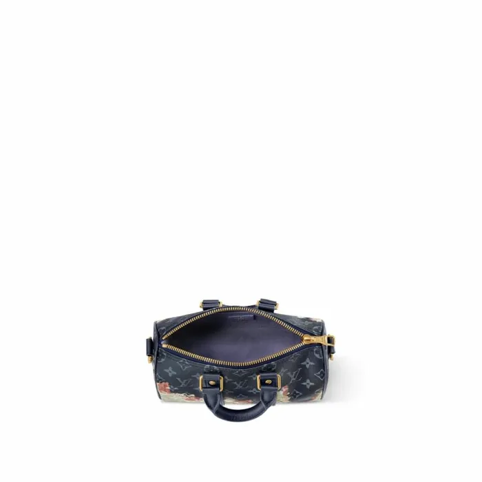 Louis Vuitton Monogram Ink Blue M46804 Keepall Bandoulire 25 8211 Louis Vuitton Handbag Store Men Louis Vuitton Bags