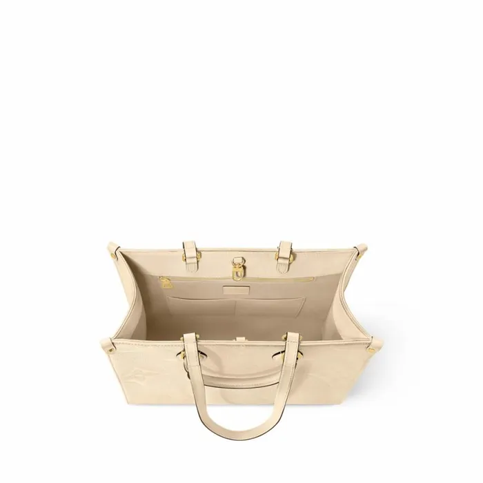 Louis Vuitton OnTheGo MM M46531 Crme Beige 8211 Louis Vuitton Handbag Store Women Louis Vuitton Onthego Bag
