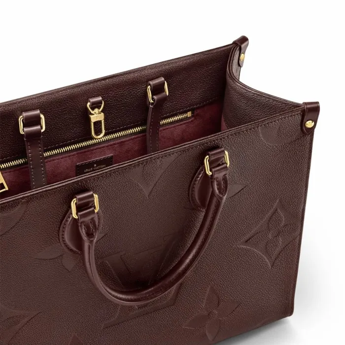 Louis Vuitton OnTheGo MM M46601 Wine Red 8211 Louis Vuitton Handbag Store Women Louis Vuitton Onthego Bag
