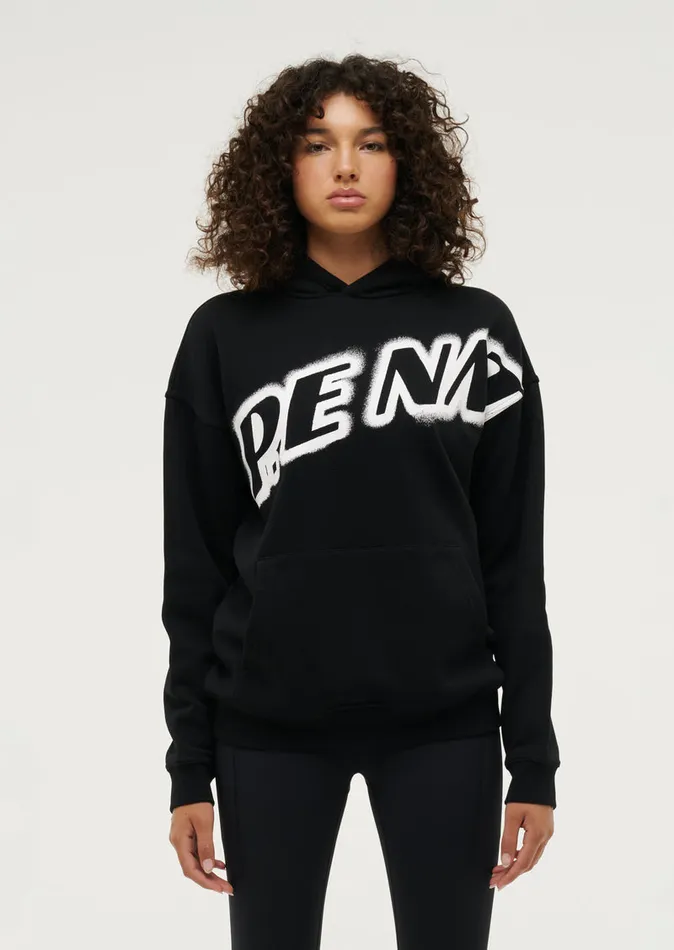 Loungewear Women PE Nation TIEBREAK HOODIE IN BLACK