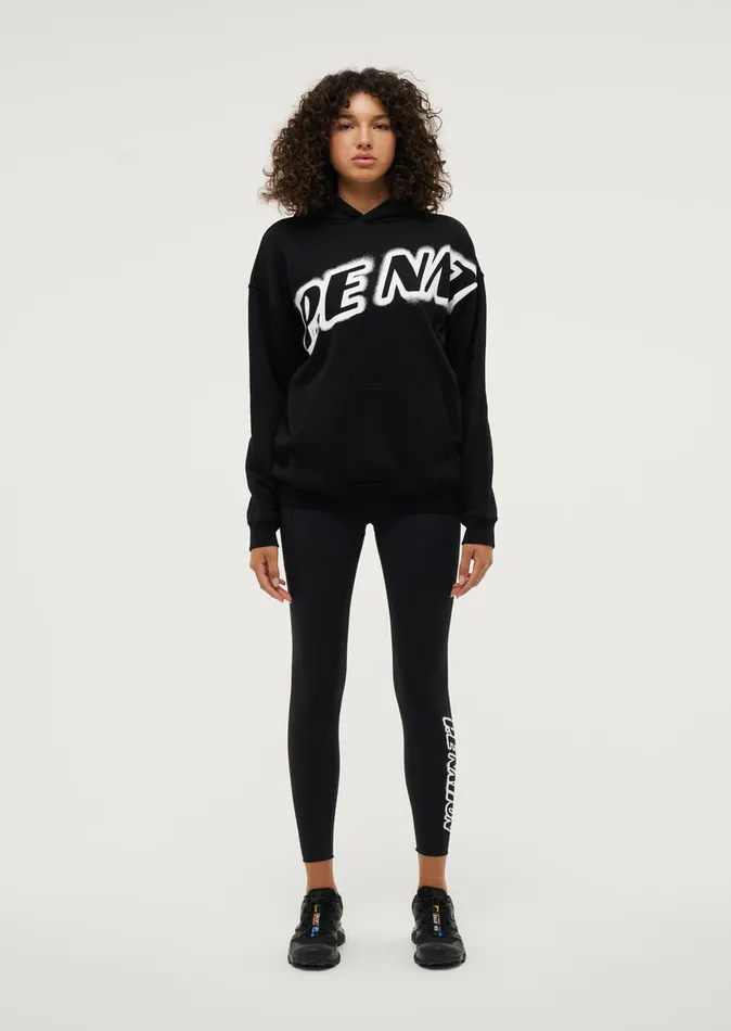 Loungewear Women PE Nation TIEBREAK HOODIE IN BLACK