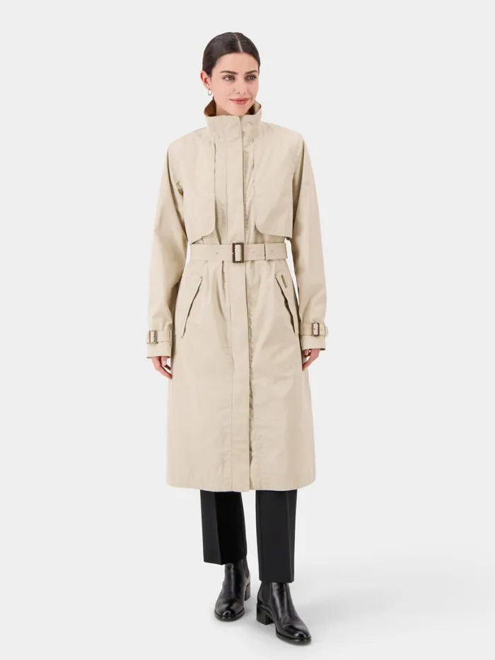 Lova Coat Long Clay Beige Women Didriksons Trenchcoats Lova Coat Long Clay Beige Women Didriksons Trenchcoats