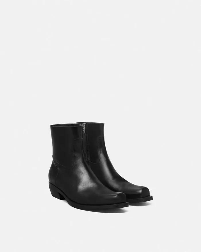 Luciano Boots Black Men Versace Boots