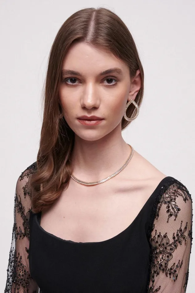 Luisa Spagnoli Bijoux Women Navet Goldnickel