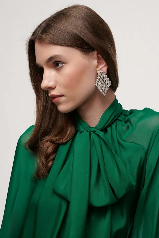 Luisa Spagnoli Bijoux Women Number Nickel