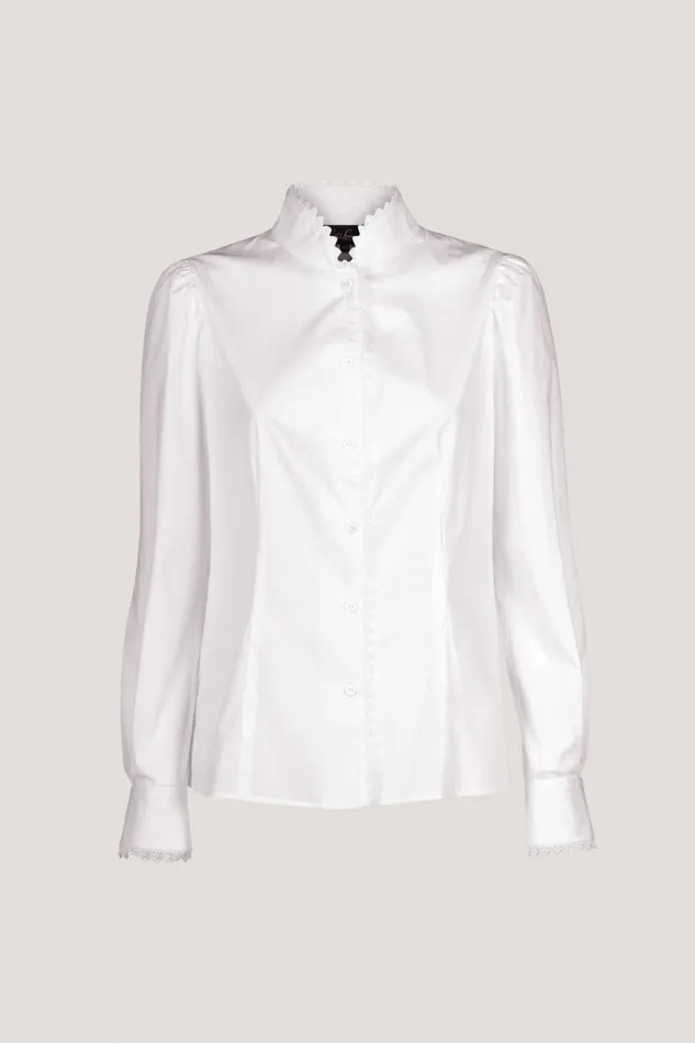 Luisa Spagnoli Blouses And Shirts Women Lacrima White Luisa Spagnoli Blouses And Shirts Women Lacrima White