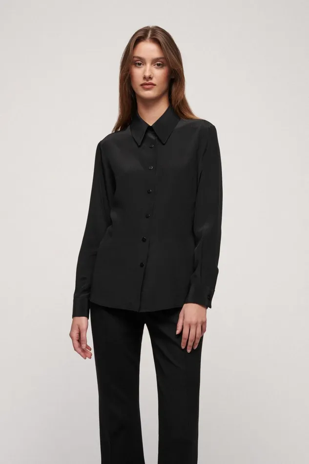 Luisa Spagnoli Blouses And Shirts Women Limonaia Black Luisa Spagnoli Blouses And Shirts Women Limonaia Black