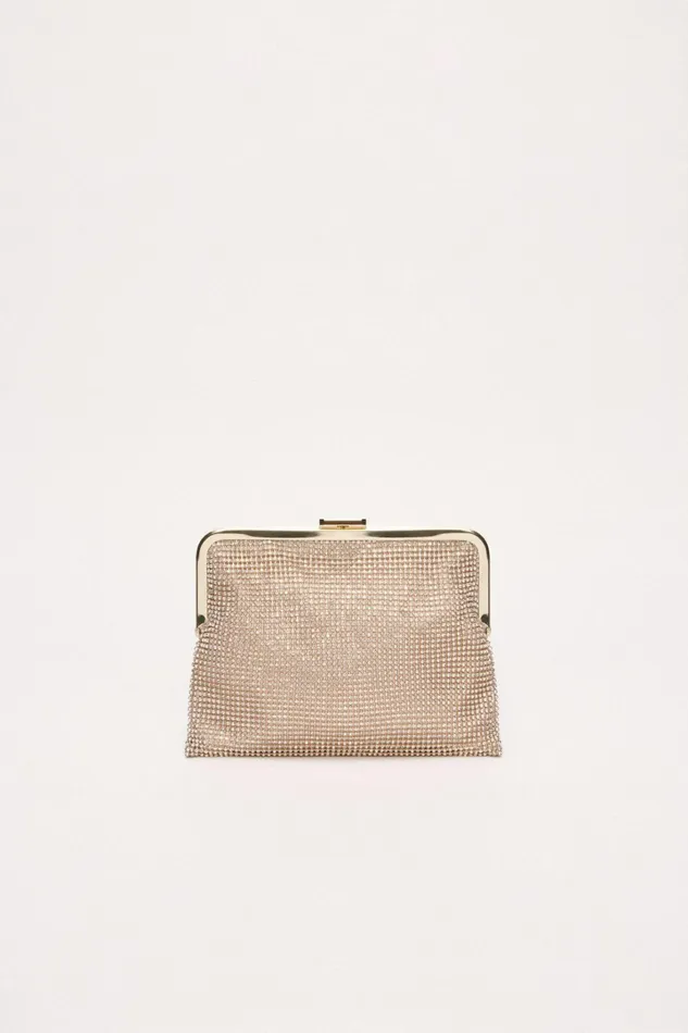 Luisa Spagnoli Clutch And Pochette Women Illustre Nickelgold Luisa Spagnoli Clutch And Pochette Women Illustre Nickelgold
