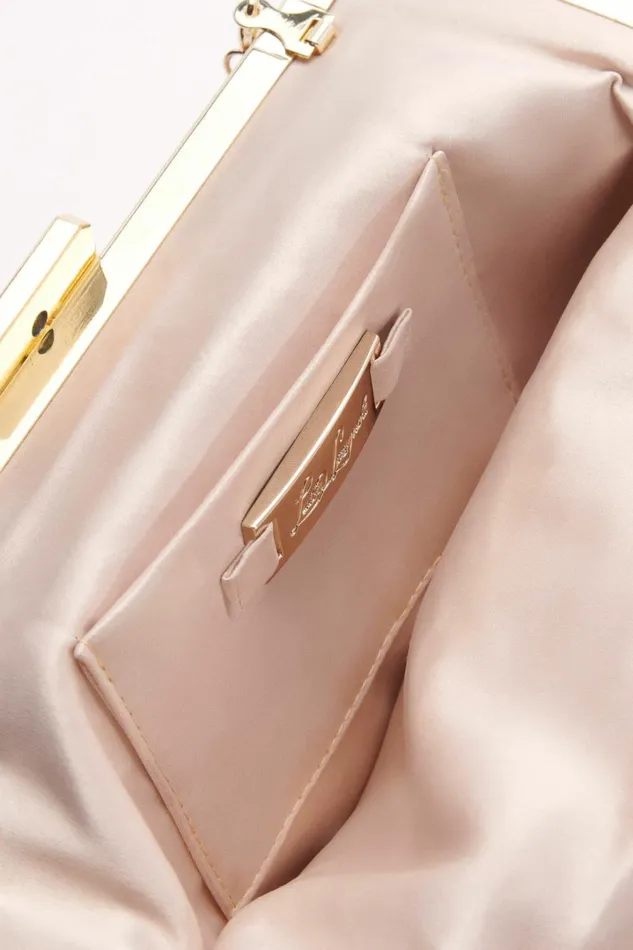 Luisa Spagnoli Clutch And Pochette Women Illustre Nickelgold Luisa Spagnoli Clutch And Pochette Women Illustre Nickelgold