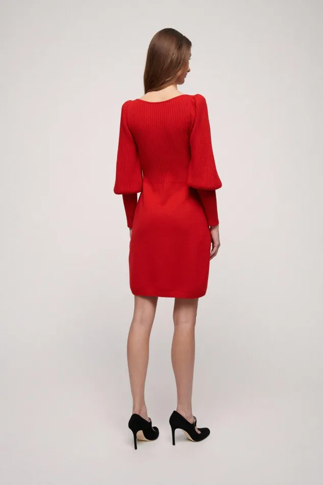 Luisa Spagnoli Dresses and Jumpsuits Women Merino Red Luisa Spagnoli Dresses and Jumpsuits Women Merino Red