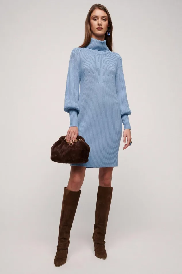 Luisa Spagnoli Dresses and Jumpsuits Women Metius Light Blue