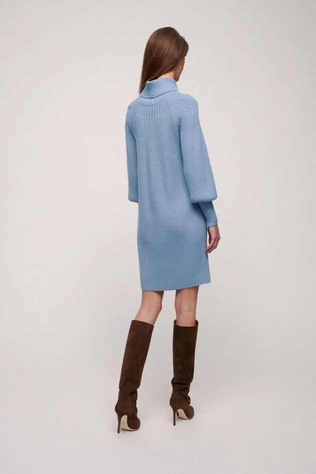 Luisa Spagnoli Dresses and Jumpsuits Women Metius Light Blue Luisa Spagnoli Dresses and Jumpsuits Women Metius Light Blue