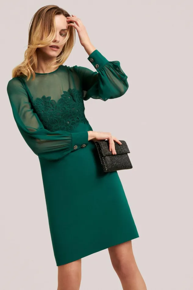 Luisa Spagnoli Formal Dresses Women Gala Bottlegreen