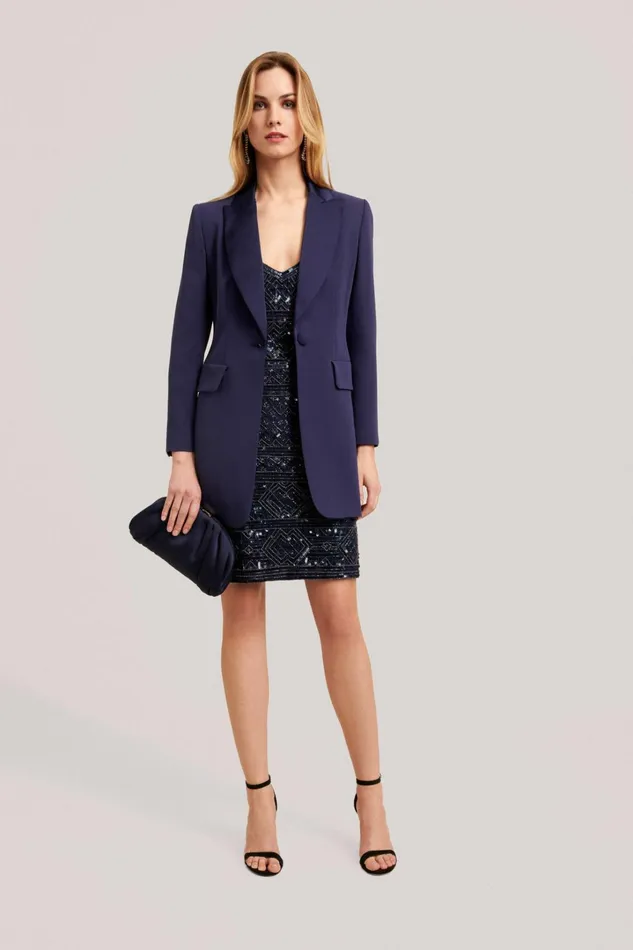 Luisa Spagnoli Formal Dresses Women Galatea Blue Luisa Spagnoli Formal Dresses Women Galatea Blue