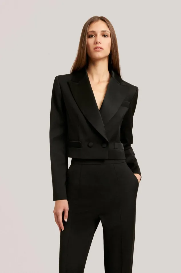 Luisa Spagnoli Jackets and Blazers Women Schiarita Black