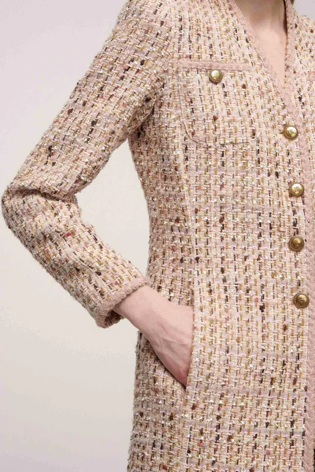 Luisa Spagnoli Jackets and Blazers Women Sentimento Pink Luisa Spagnoli Jackets and Blazers Women Sentimento Pink