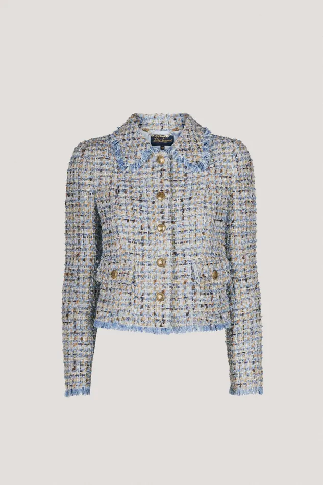 Luisa Spagnoli Jackets and Blazers Women Sevoli Light Blue Luisa Spagnoli Jackets and Blazers Women Sevoli Light Blue