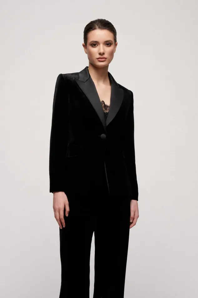 Luisa Spagnoli Jackets and Blazers Women Sfoglia Black